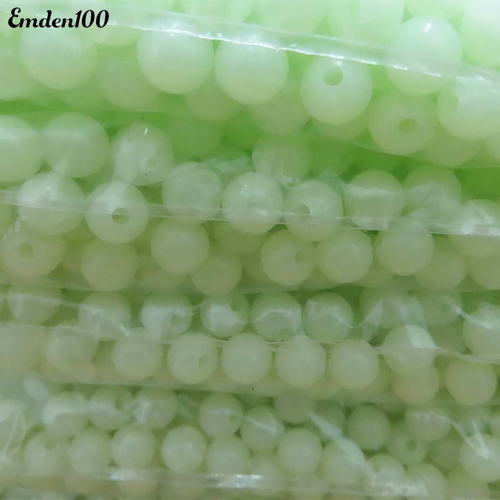 Túi 100 Hạt Nhựa Phát Quang Nhiều Màu Sắc Dùng Trong Câu Cá