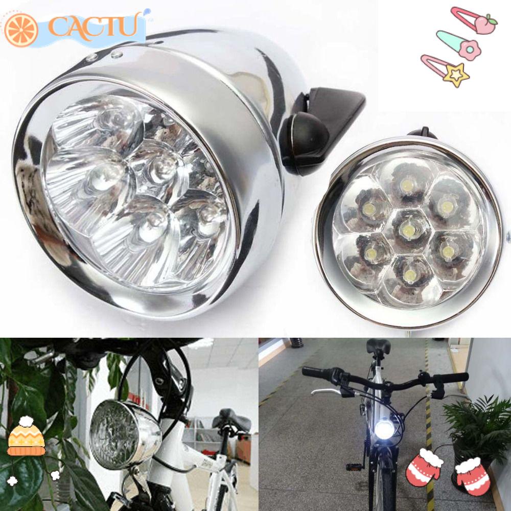 CACTU Đèn Pha Xe Đạp Chống Nước Góc 160 Độ