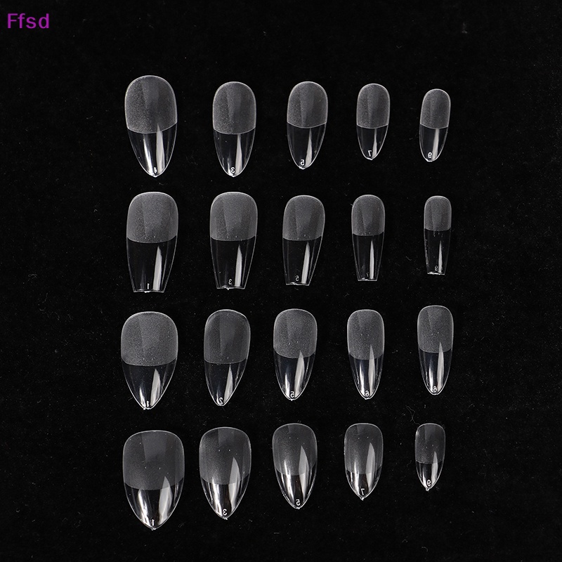 {Ffsd} Hộp 120 Móng Tay Giả Dạng Nhấn Hình Vuông Có Độ Che Phủ Cao Làm Móng Giả