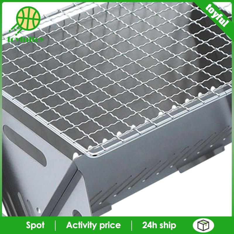 Bếp Lò Bằng Thép Không Gỉ Có Thể Gấp Gọn Tiện Dụng Khi Đi Cắm Trại