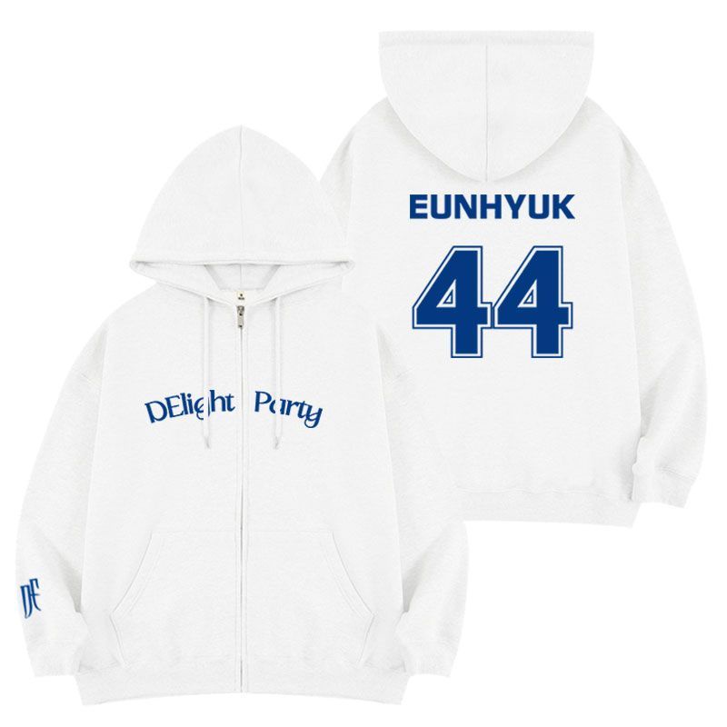 Kpop super junior d & e Thỏa Thích lee donghae eunhyuk Áo hoodie Thiết Kế Có Khóa Kéo Cho Nam / Nữ