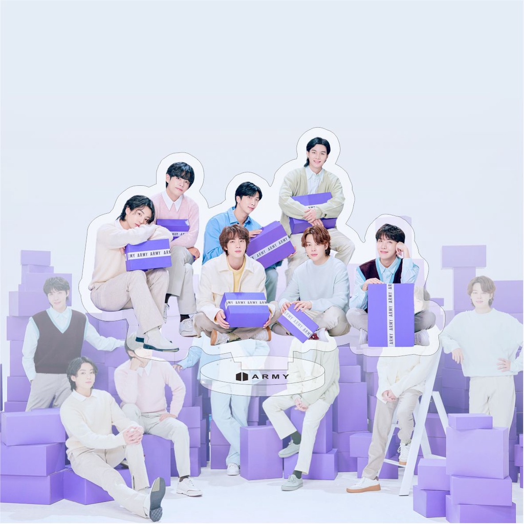 Ảnh Nhóm Nhạc Kpop Bangtan Boys V Jimin FESTA Kỉ Niệm Lần Thứ 10