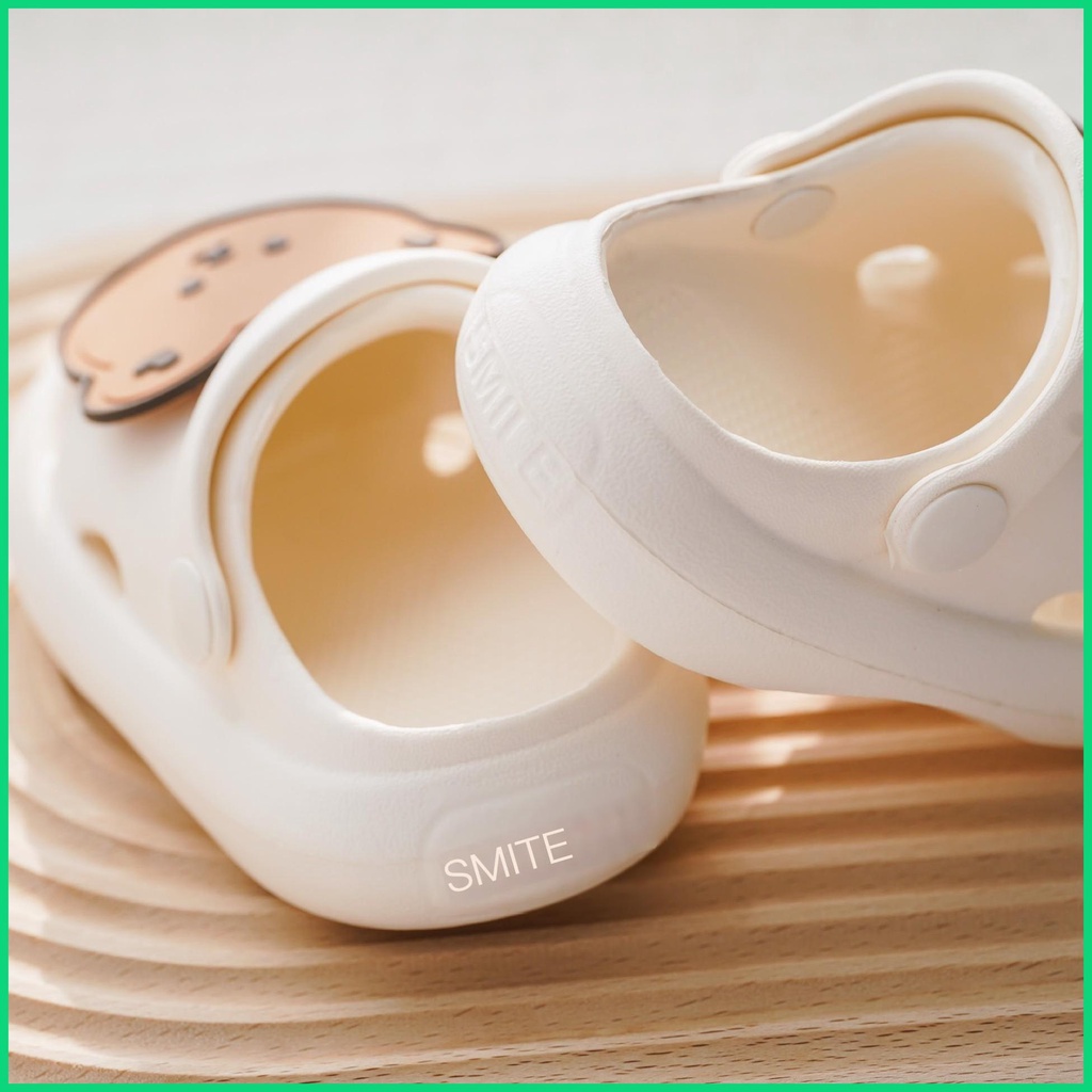 Xăng đan Đế Mềm Thiết Kế Đục Lỗ Đơn Giản Thời Trang Mùa Hè Hàn Quốc Cho Bé