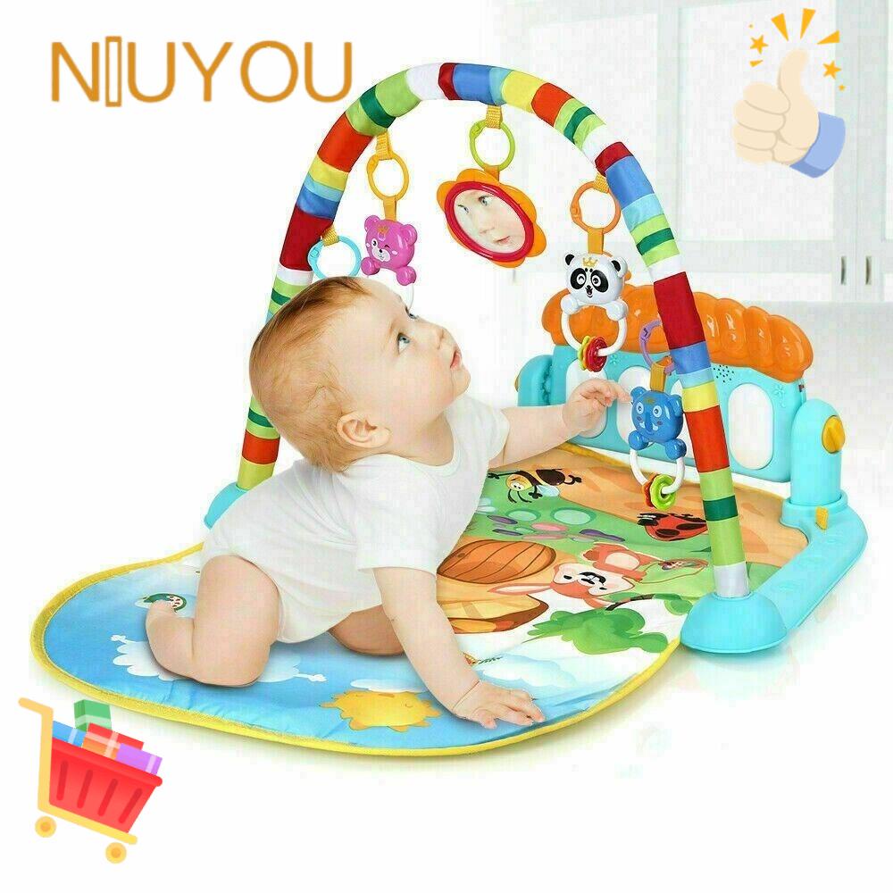 NIUYOU Thảm Chơi Đàn Piano / Gym 3 Trong 1 Vui Nhộn Cho Bé
