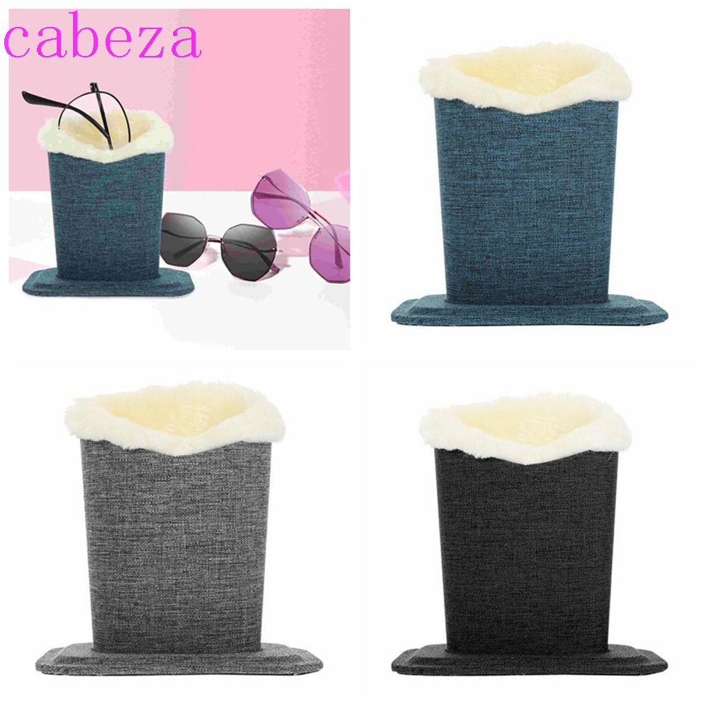 CABEZA Hộp Đựng Mắt Kính Phủ Lông Mềm Mại Tiện Dụng Thời Trang Cho Nữ