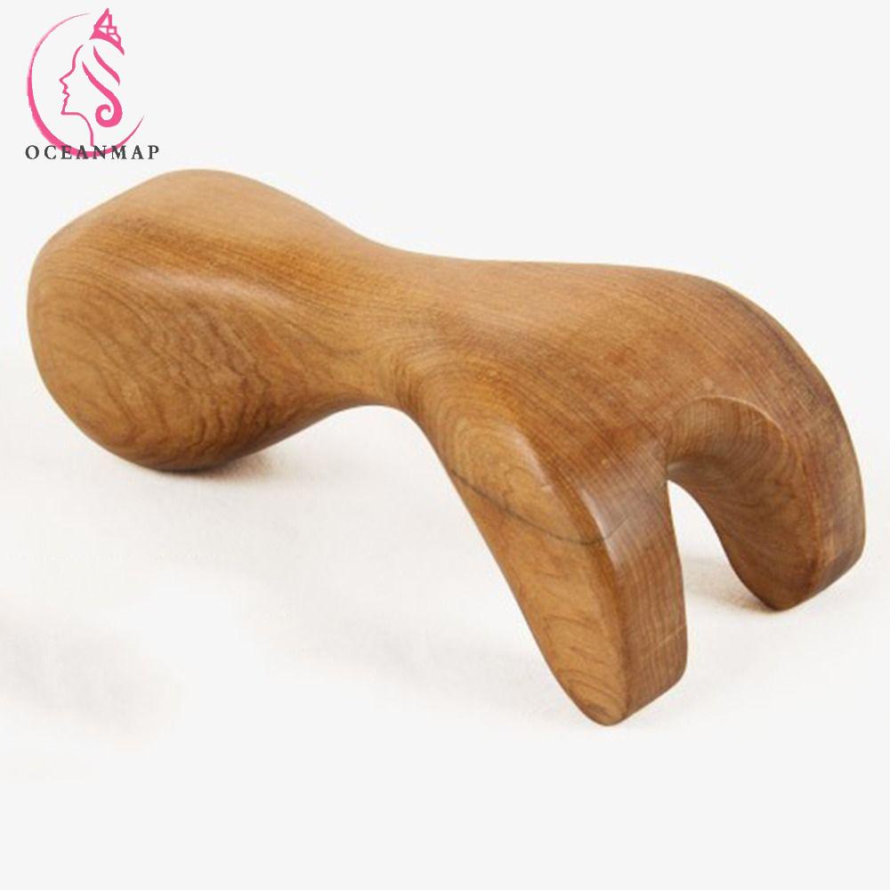 OCEANMAP Dụng Cụ Mát Xa Nâng Mũi Bằng Gỗ Kích Thước Nhỏ Gọn Cho SPA Làm Đẹp