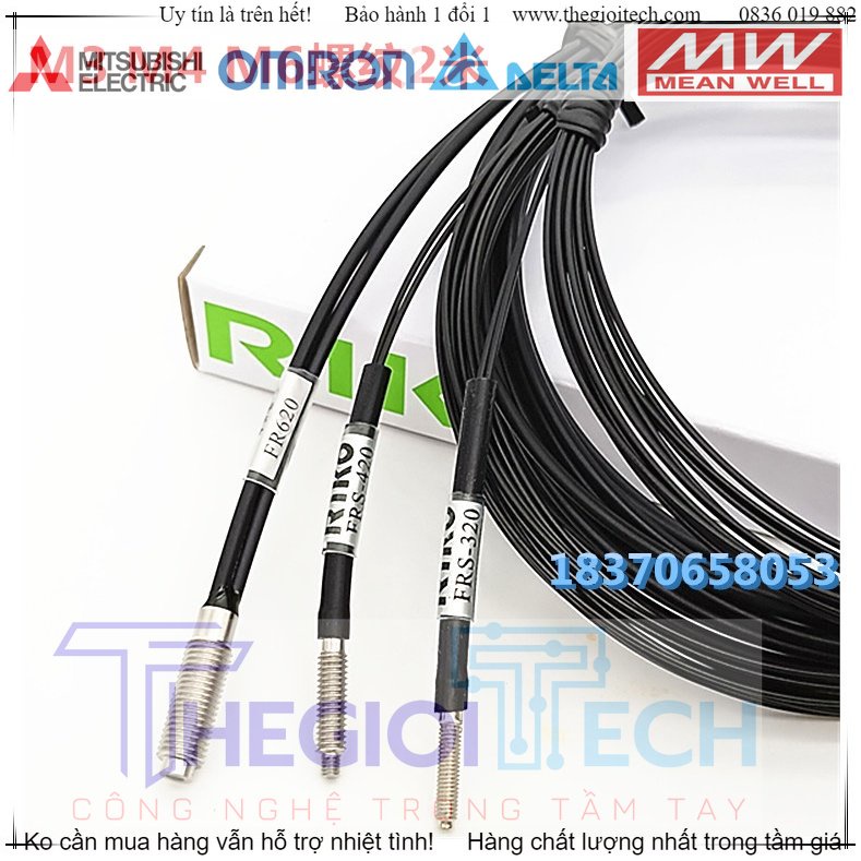Đầu Dò Sợi Quang Hoàn Toàn Mới, Sợi Quang Khuếch Tán - FT-510 M5 Bắn Cặp 1M