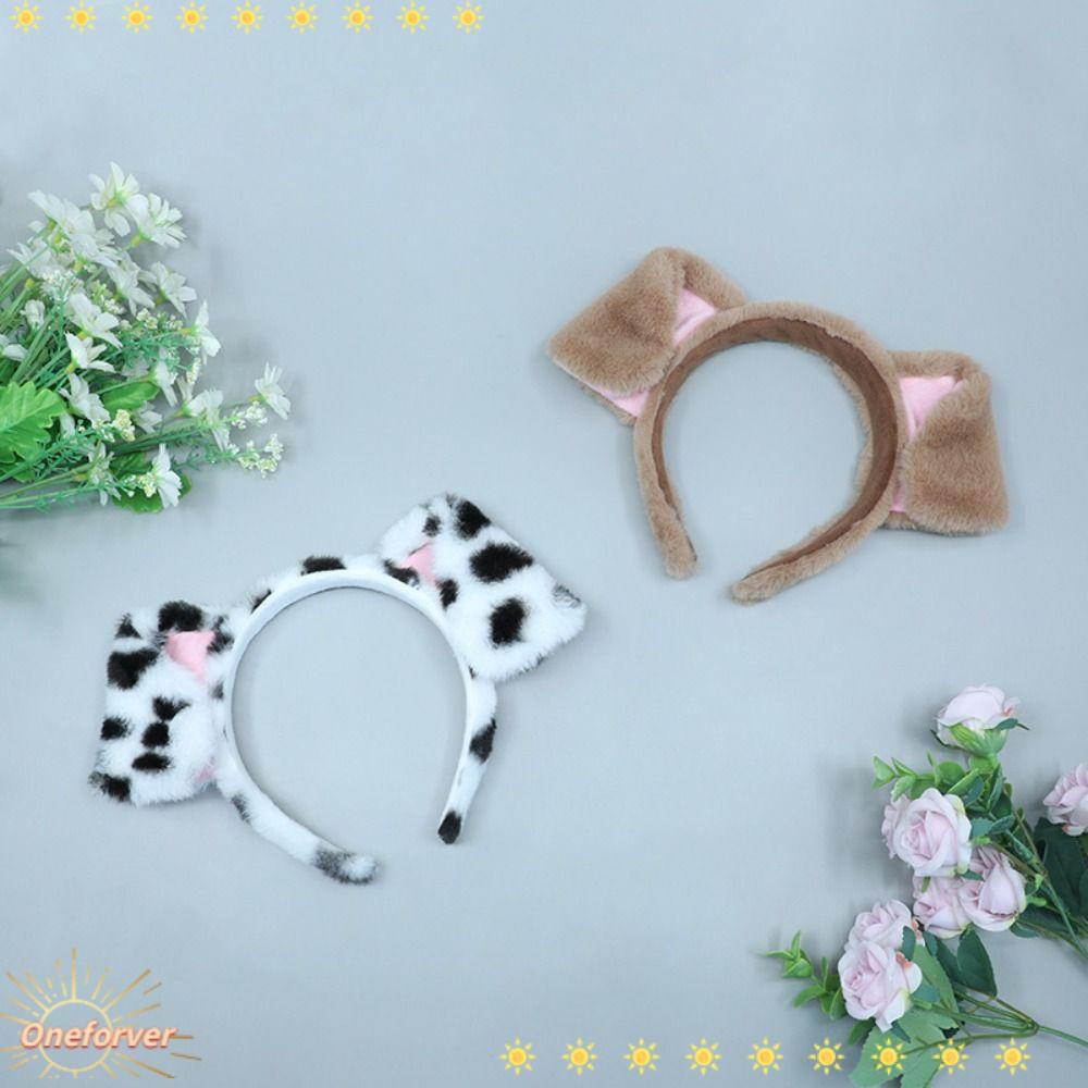 FOREVER Băng Đô Tai Cún Bông Phong Cách Gothic Dễ Thương Cho Nữ