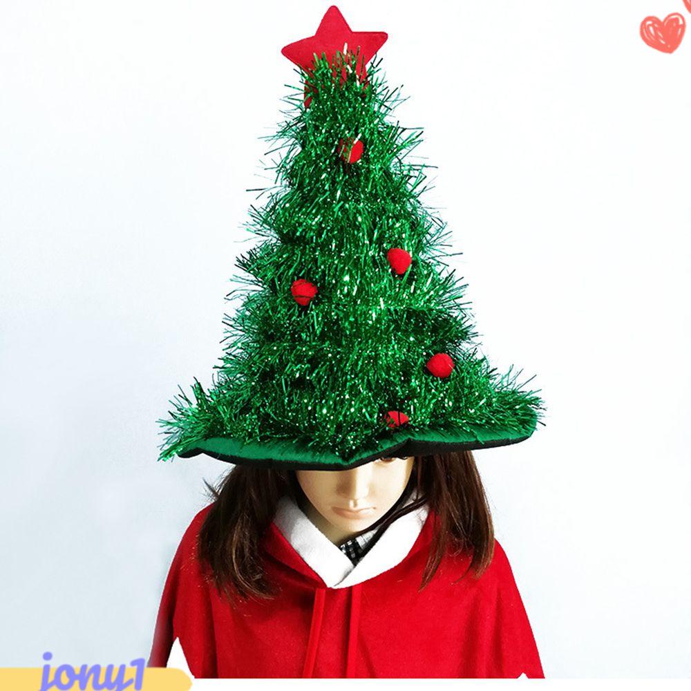 JONYE Mũ Giáng Sinh Phát Sáng
