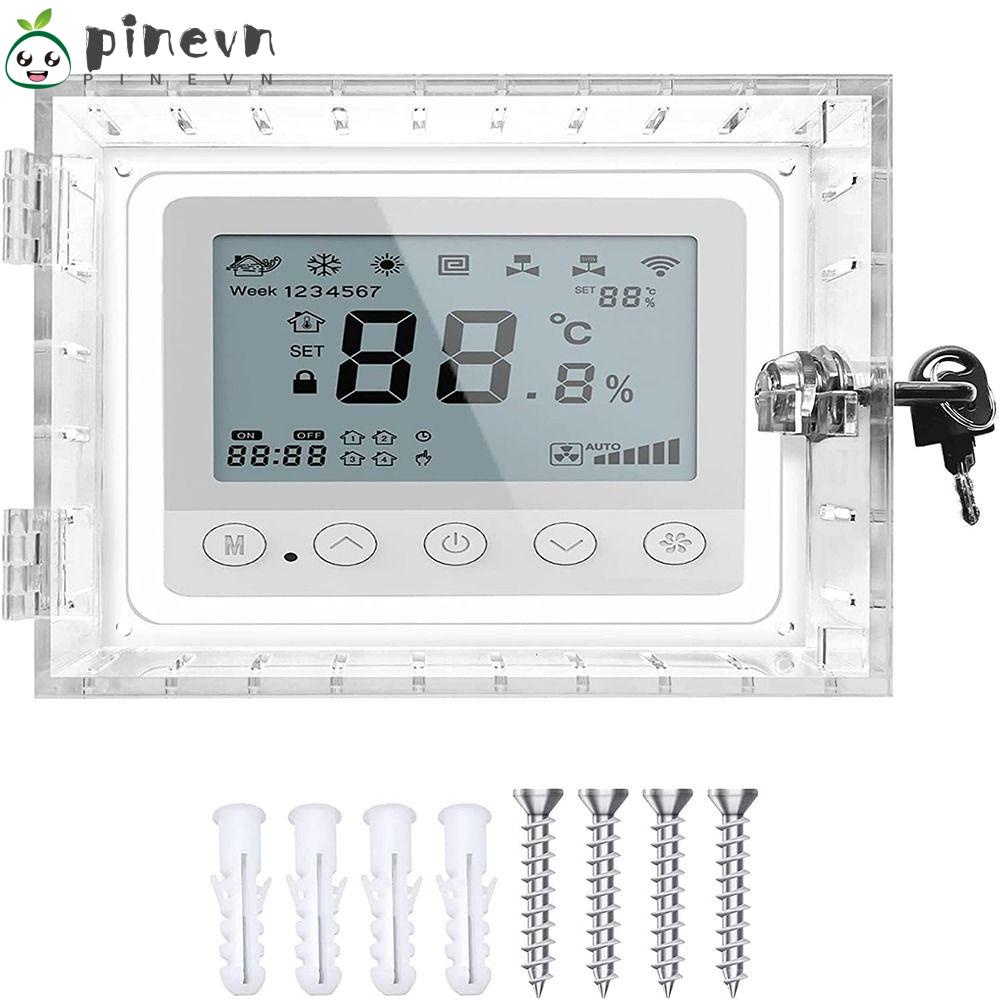 PINEVN Hộp Khóa Điều Nhiệt Cỡ Lớn Bền Bỉ Thông Dụng Cho Máy Điều Nhiệt Trên Tường