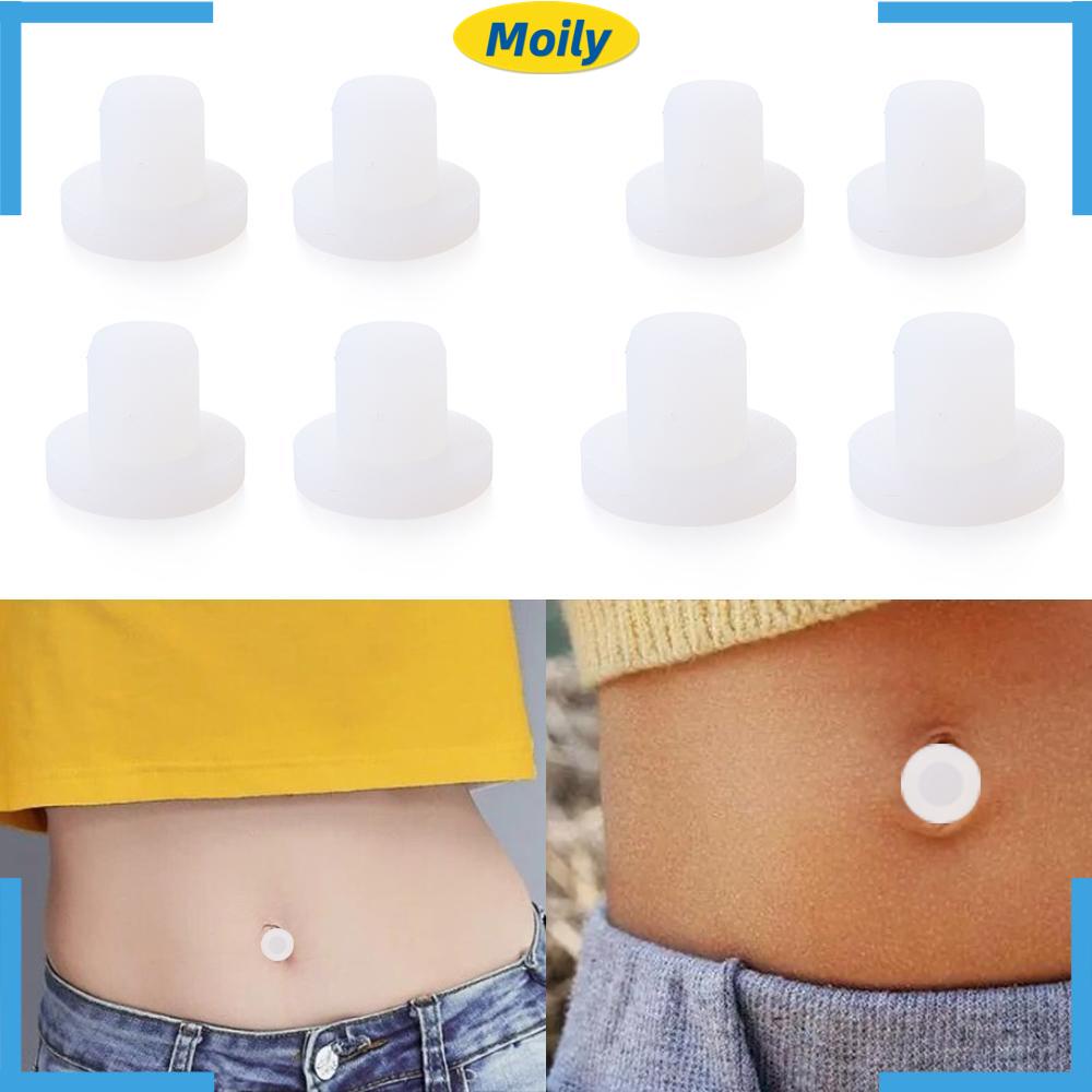 MOILYVN Khuyên Rốn Silicone Không Cần Xỏ Dễ Vệ Sinh