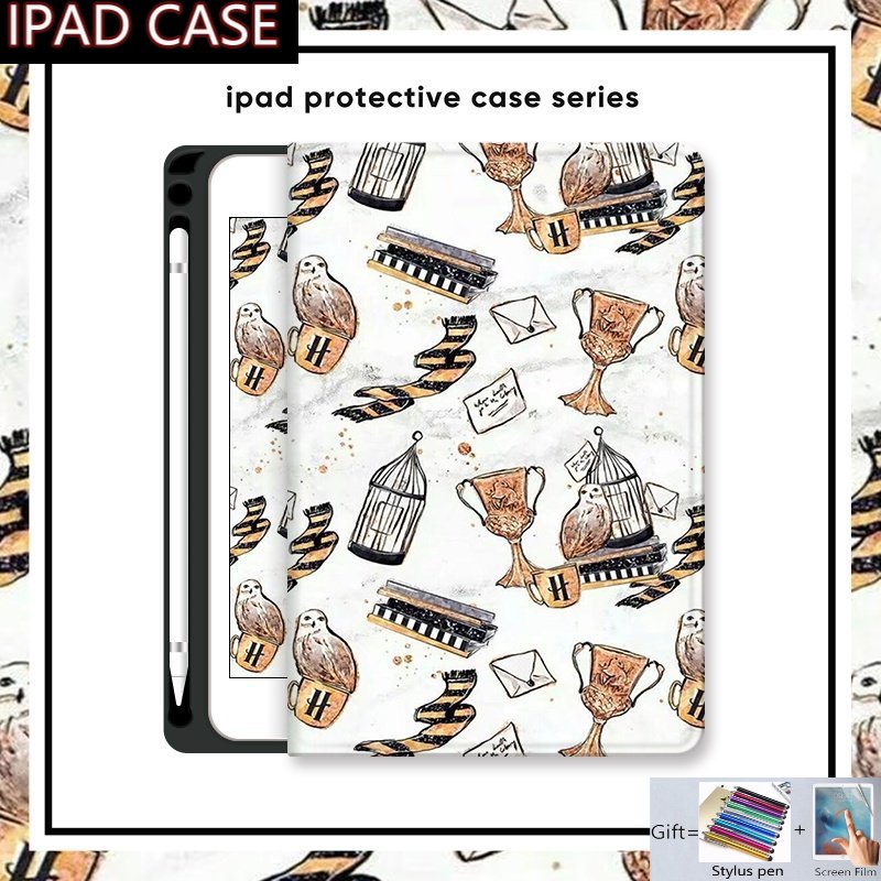 Bao Da Máy Tính Bảng Có Khe Đựng Bút Cho Ipad Air 1 2 3 4 5 10.9 10.2 Pro 9.7 10.5 11 Inch 2018 2020 2021 2022 10th 9th 8th 7th Mini 6th 5th 4th 3rd 2nd 1st Generation Vỏ Bọc Vô Lăng Xe Hơi Chất Lượng Cao
