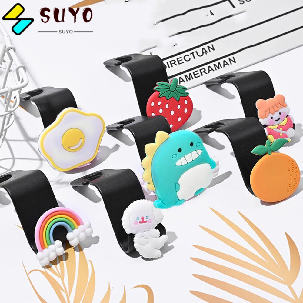 SUYO Móc Treo Đồ Gắn Sau Ghế Xe Hơi Thiết Kế Sáng Tạo Dễ Thương