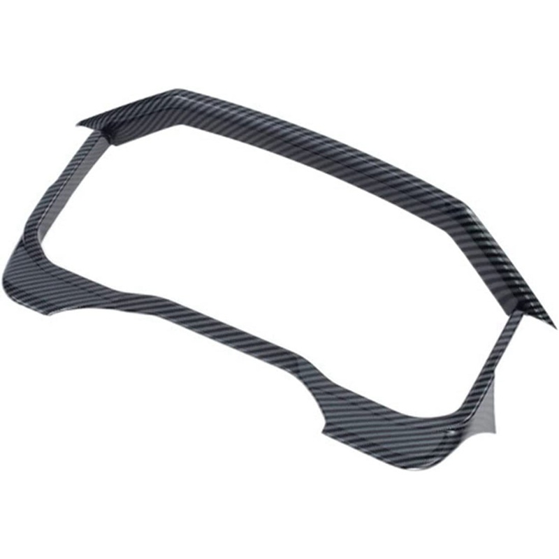 1 Khung Nhựa ABS In Họa Tiết Sợi Carbon Gắn Bảng Điều Khiển Xe Hơi Toyota Tundra 2022 2023