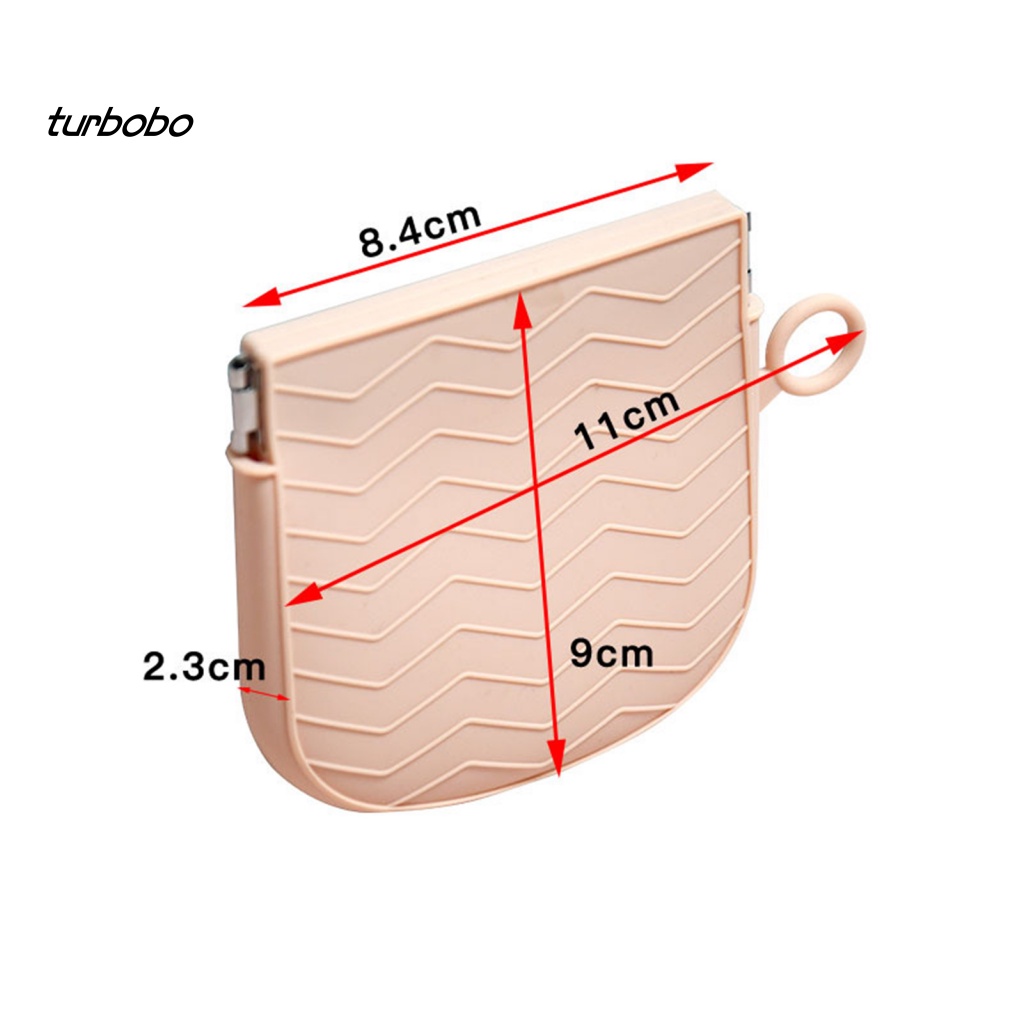 Turbobo Túi Silicone Nhỏ Gọn Linh Hoạt Đựng Dây Cáp Tai Nghe Chìa Khóa / Tiền Xu / Đồ Dùng Văn Phòng