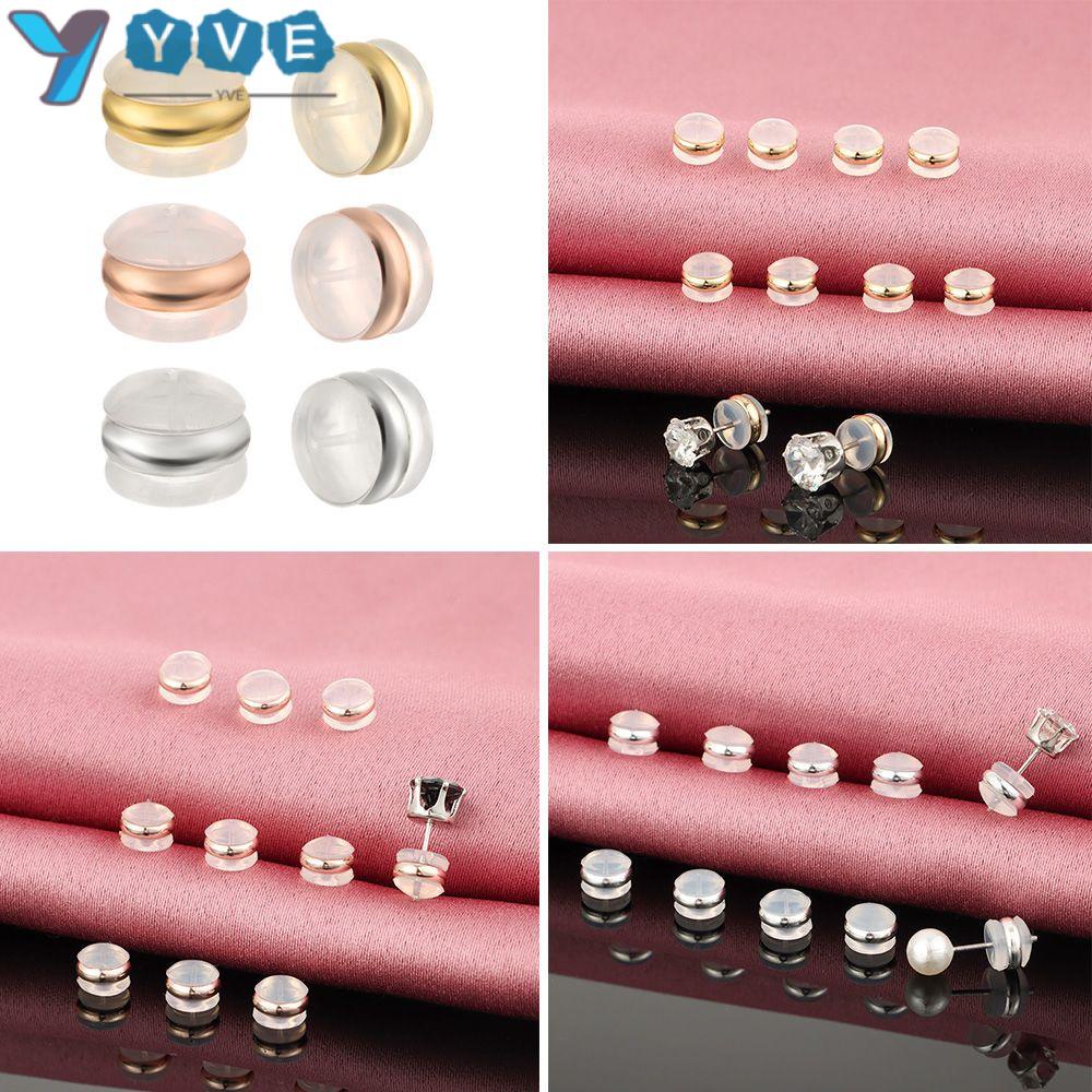 YVE Bộ 10 Vòng Cao Su Thay Thế Gắn Sau Tai