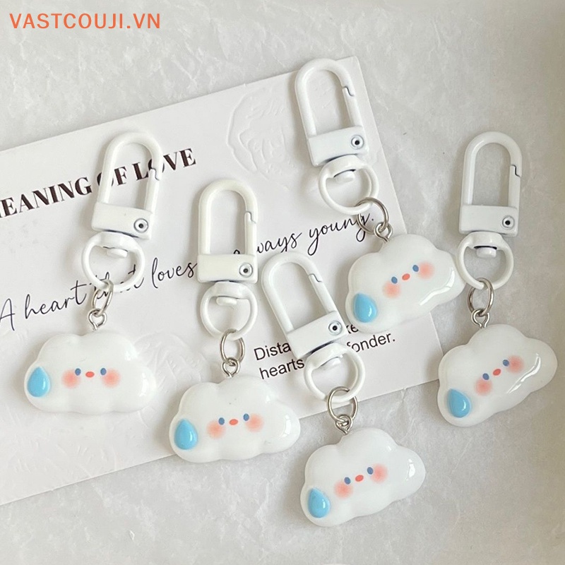 Móc Khóa Hình Đám Mây VASTJI Ins Dễ Thương Sáng Tạo Dành Cho Nữ