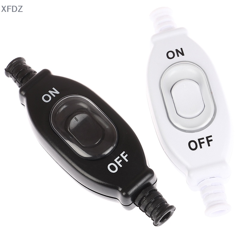 Dây Công Tắc Tròn Hai Đầu Chống Thấm Nước 3A 250V Màu Bạc