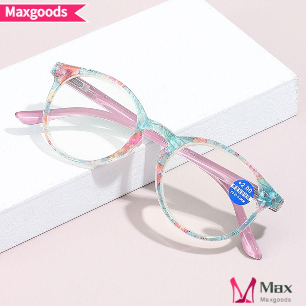 MAXG Kính Đọc Sách Gọng Siêu Nhẹ Phong Cách Vintage Thanh Lịch