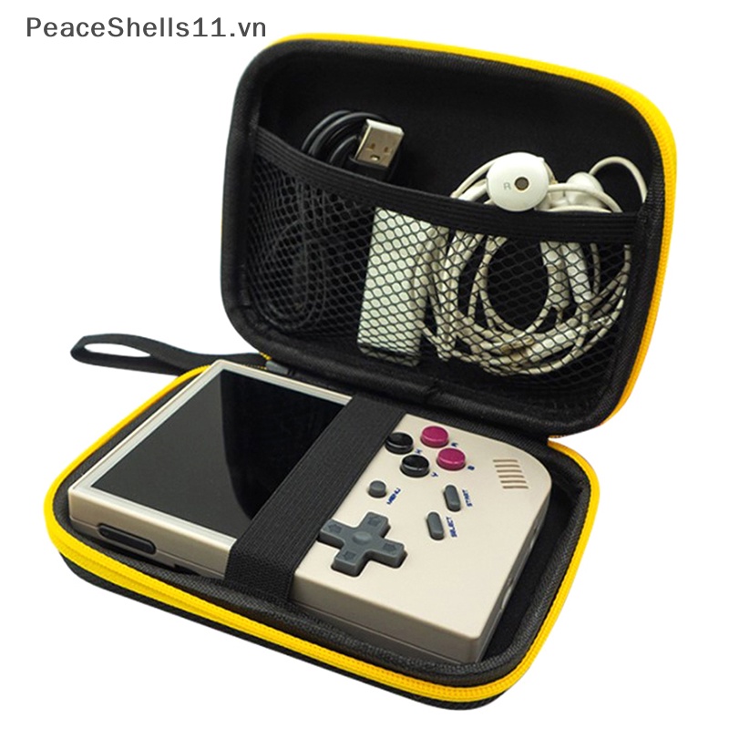 Túi Đựng Máy Chơi Game Cầm Tay RG35XX / RG353V Màu Đen Phong Cách Retro