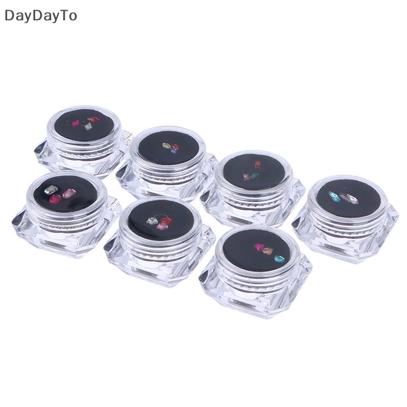 Hộp 3 Phụ Kiện Trang Trí Răng Bằng Acrylic Hình Kim Cương