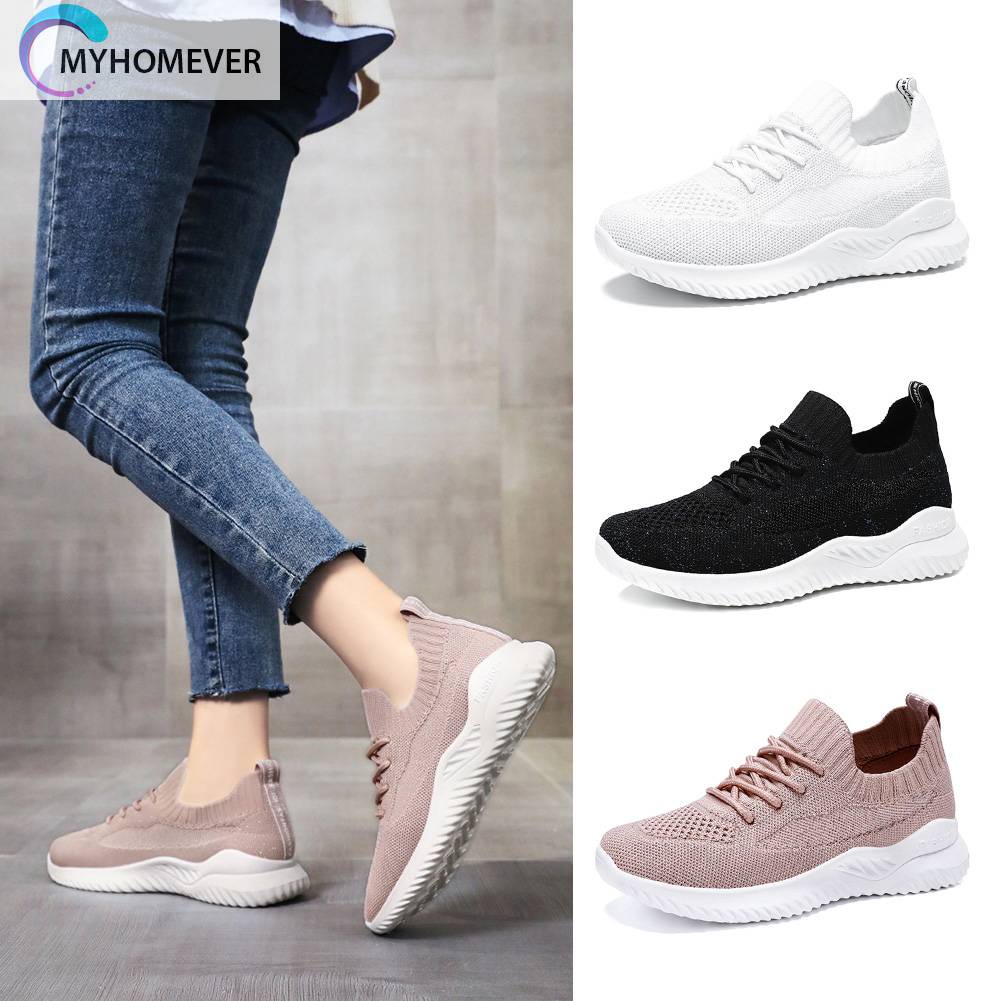 Giày Thể Thao Thoáng Khí Thời Trang Năng Động Cho Nữ