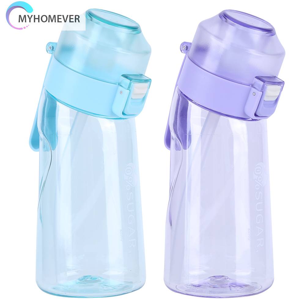 Bình Nước 500ML Kèm Ống Hút Có Thể Tái Sử Dụng