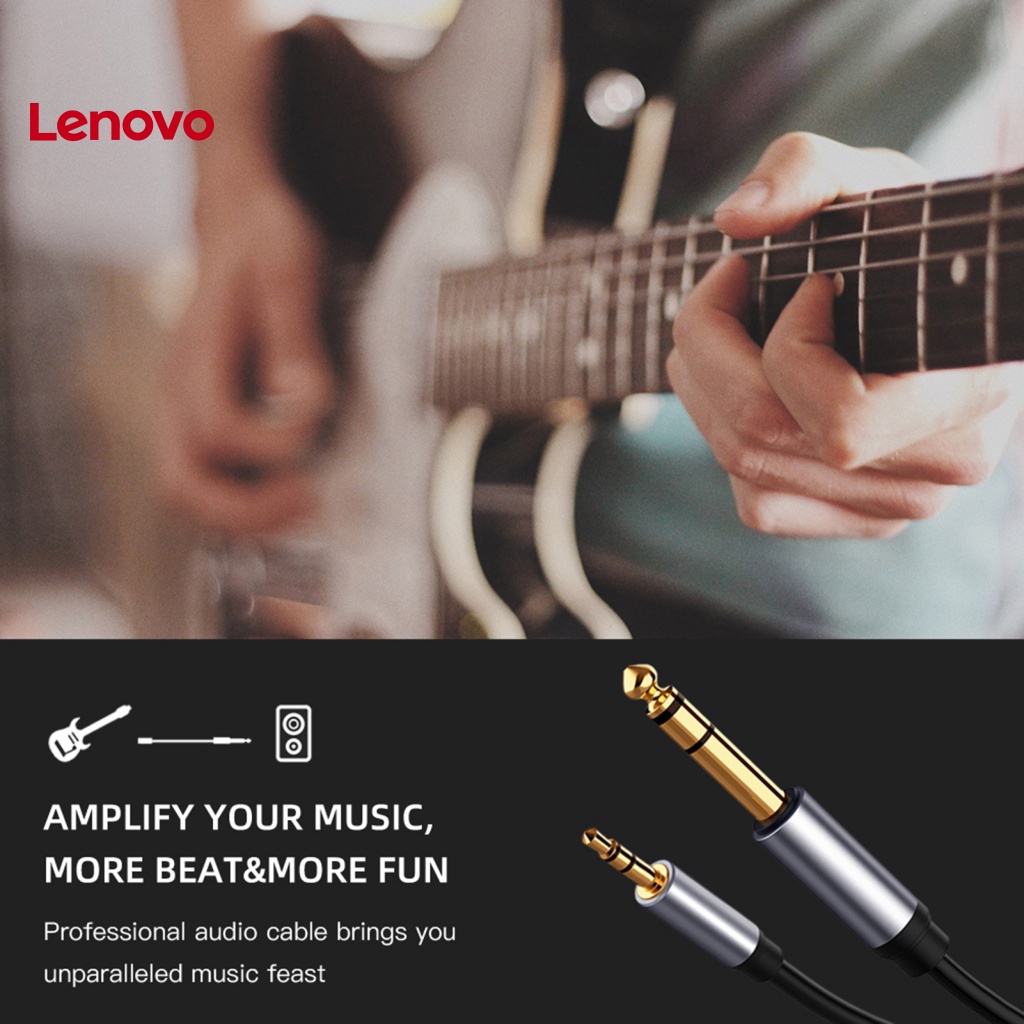 Dây Cáp Truyền Tín Hiệu Âm Thanh Chống Nhiễu 3.5mm Sang 6.35mm Cho Máy Tính