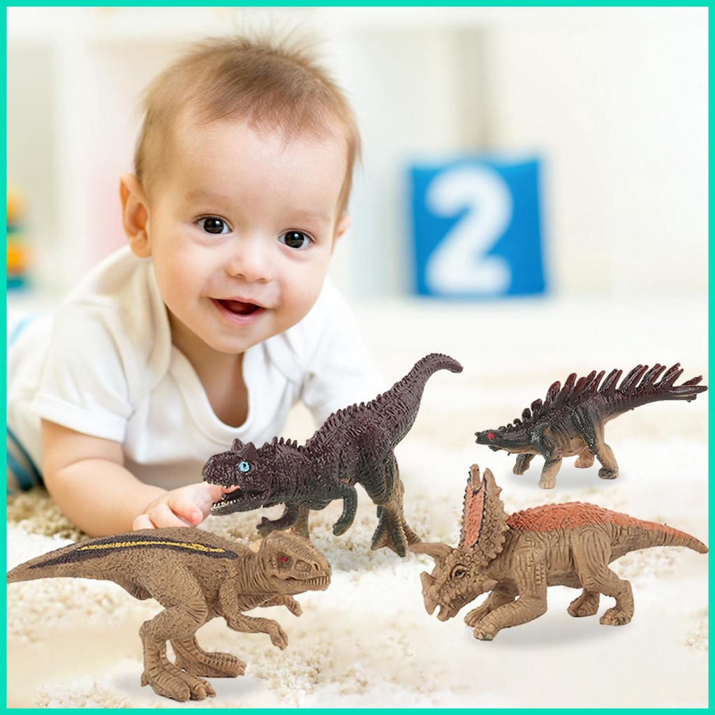 Set 12 Mô Hình Khủng Long Mini Trang Trí