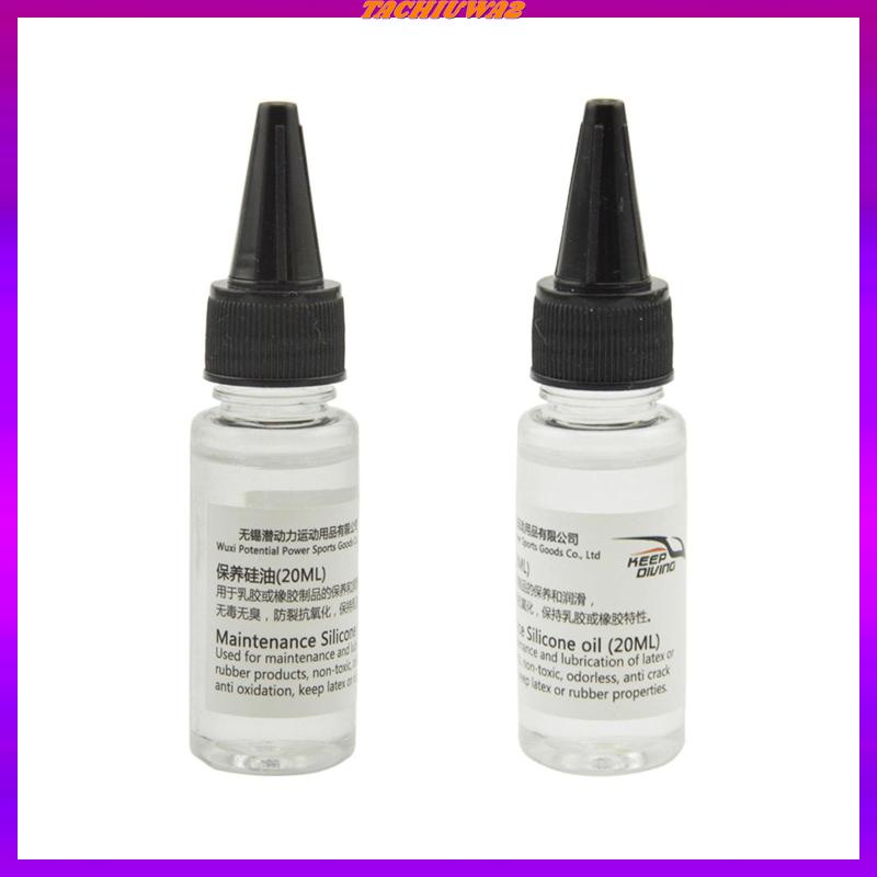 Tuýp Dầu Silicone Mini 20ml Bảo Trì Quần Áo Khi Đi Lặn