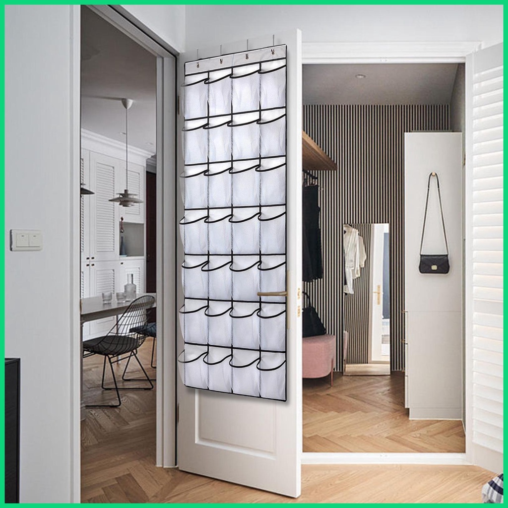 Giá Đỡ Đựng Giày 28 Ngăn Có Móc Treo Tiện Dụng