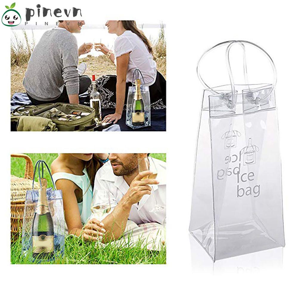 PINEVN Xô Đựng Đá Bằng PVC Trong Suốt Tiện Dụng