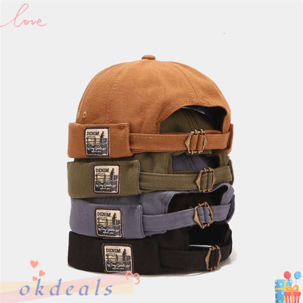 OKDEALS Mũ Beanie Bonnet Màu Dưa Hấu Cổ Điển Hợp Thời Trang Có Thể Điều Chỉnh Cho Nam Và Nữ
