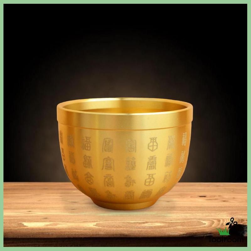 Chén Phong Thủy May Mắn Bằng Đồng Thau Để Bàn Trang Trí