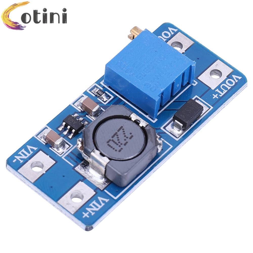Mô Đun Tăng Áp MT3608 DC-DC Từ 2A Max 2V-24V Lên 5 / 9 / 12 / 28V