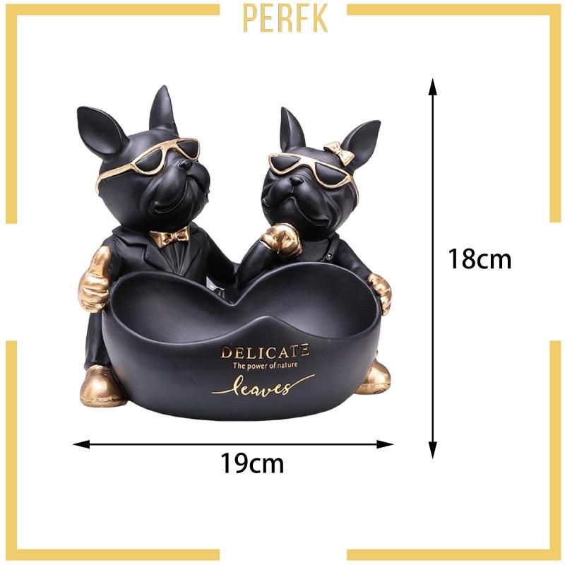 Khay Đựng Đồ Dùng Hình Chú Chó Sáng Tạo Trang Trí Nội Thất