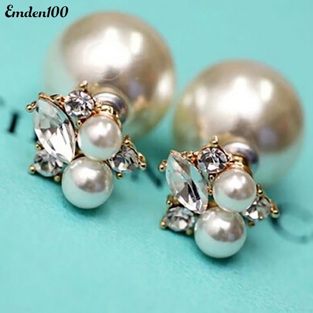 Bông Tai Đính Đá Thời Trang Dành Cho Nữ