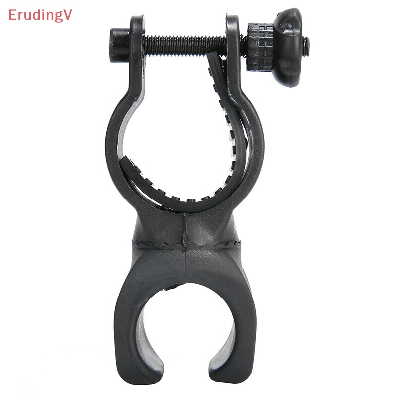 Kẹp Giữ Đèn Pin Bằng Kim Loại Màu Đen Tiện Dụng [Mới] [Mới]