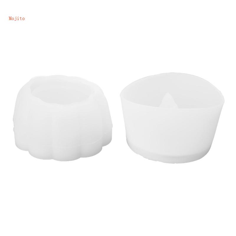 Khuôn Silicone Làm Đồ Trang Sức Hình Bí Ngô 3D