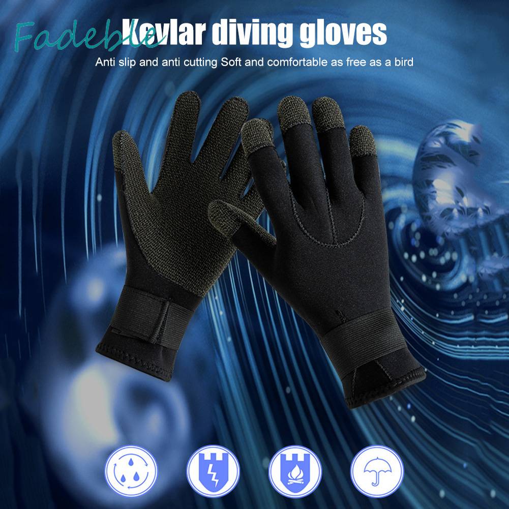 Găng Tay Lặn Biển Dày 3MM Chống Trầy Xước Cho Nam Và Nữ