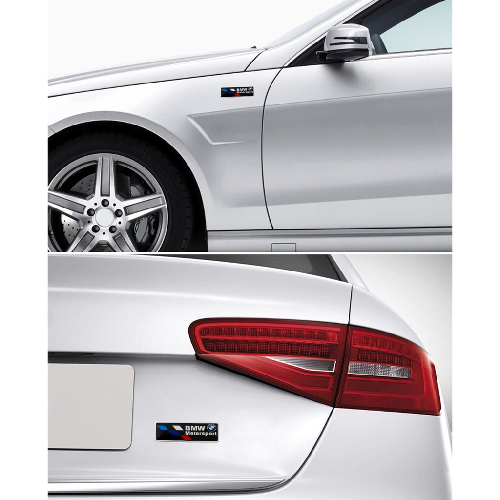 Miếng Dán Trang Trí Thân Xe Hơi BMW M Power M6 M8 E36 E39 E46 E90 E60 F10 F30 F20 G20 G30 E53 E85 E70 E84 F48 F15 G01