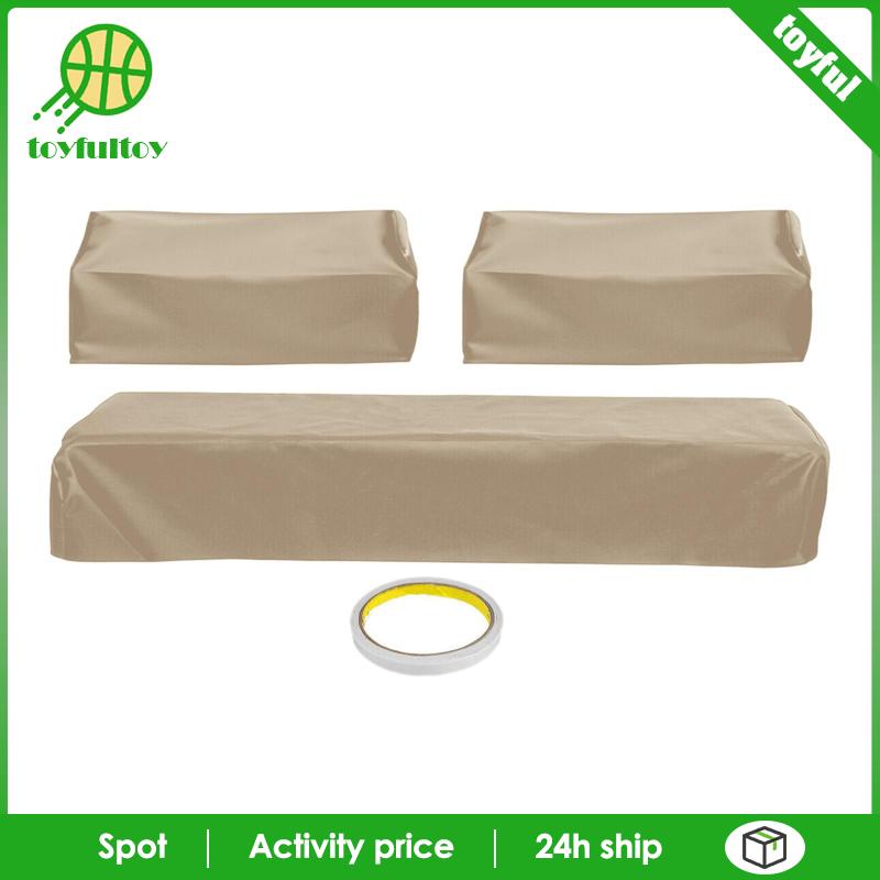 1 Bộ Vỏ Bọc Ghế Ngồi Xe Đánh Golf Bằng Da PU Bền Bỉ Dễ Lắp Đặt Cho 1982-2000 Golf