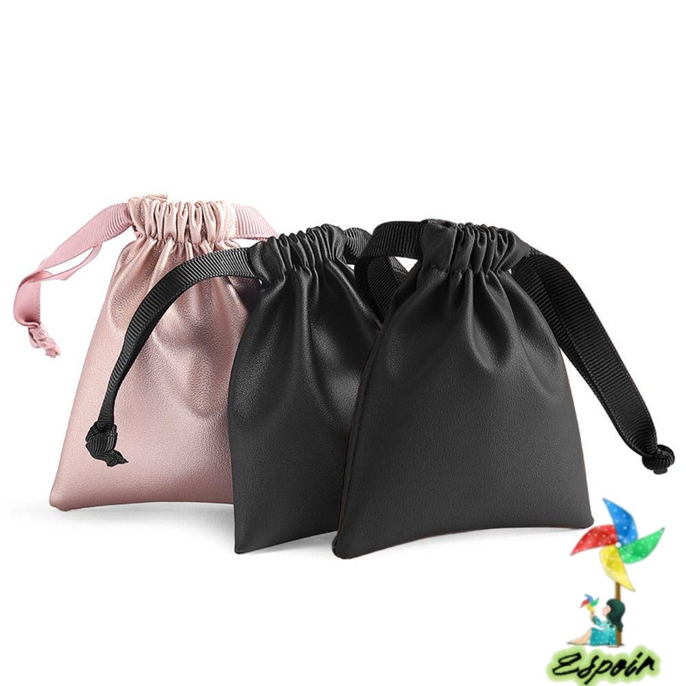 ESPO Túi Da PU Dây Rút Đựng Trang Sức Tiện Dụng