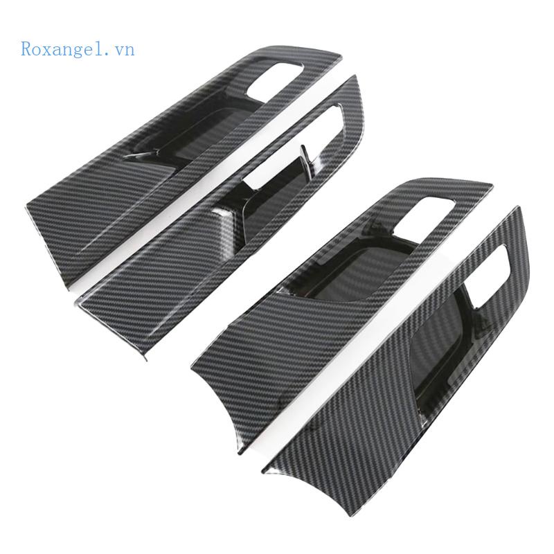 Khung Dán Tay Nắm Cửa Bên Trong Bằng Sợi Carbon Bền Bỉ Cho MG4 EVMulan 2022