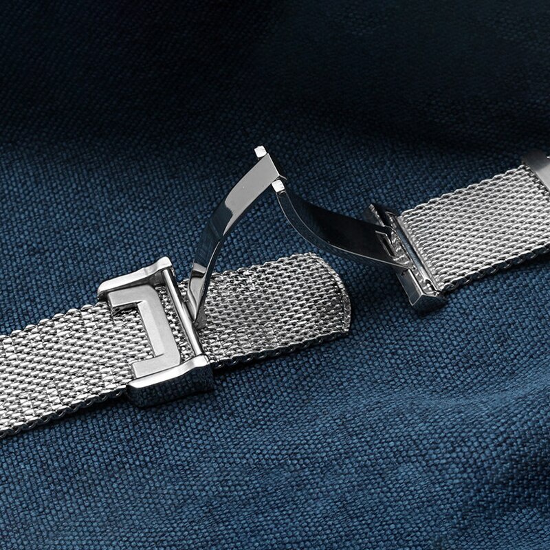 YIFILM Dây Đeo Thay Thế Bằng Thép Không Gỉ Cho Đồng Hồ IWC PORTOFINO PORTUGIESER 20mm22mm