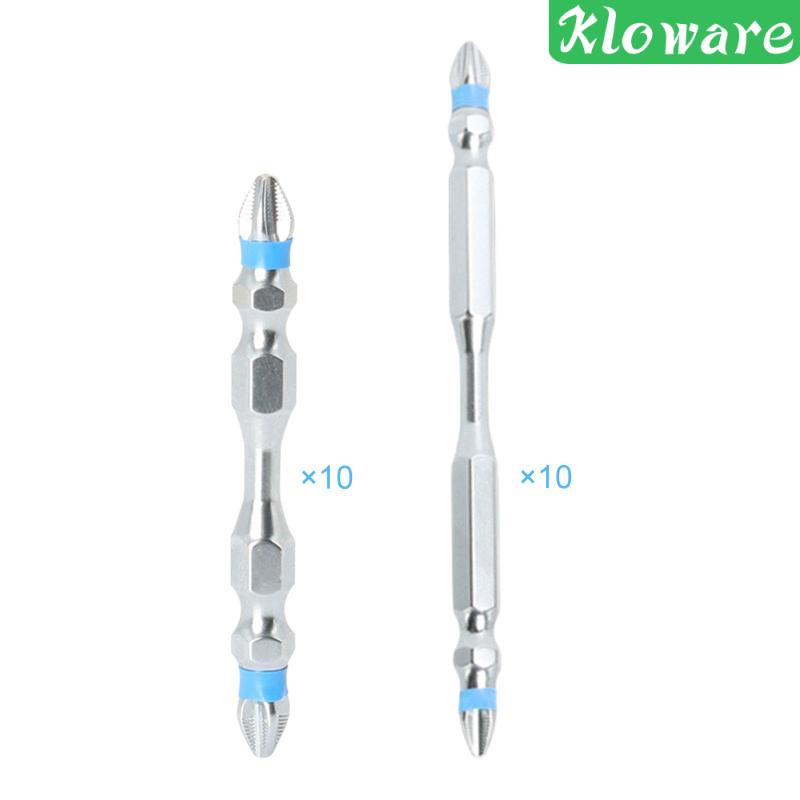 Bộ 10 Mũi Khoan Chữ Thập Bằng Thép Dùng Sửa Chữa Đồ Gỗ