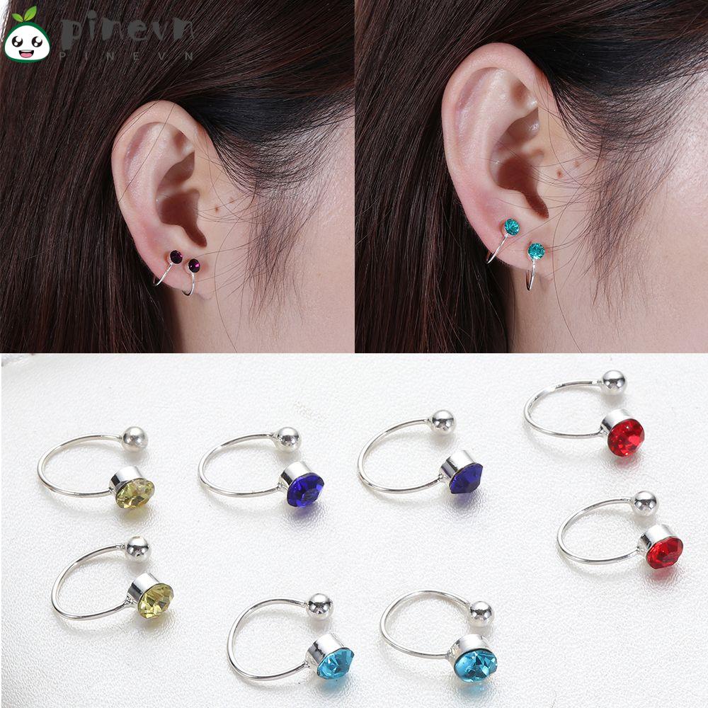 PINEVN Bông Tai Dạng Kẹp Cho Nam Và Nữ