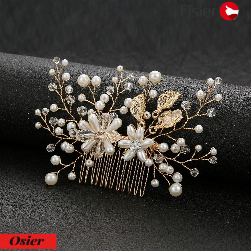 Lược Cài Tóc Đính Đá Lấp Lánh Cho Cô Dâu