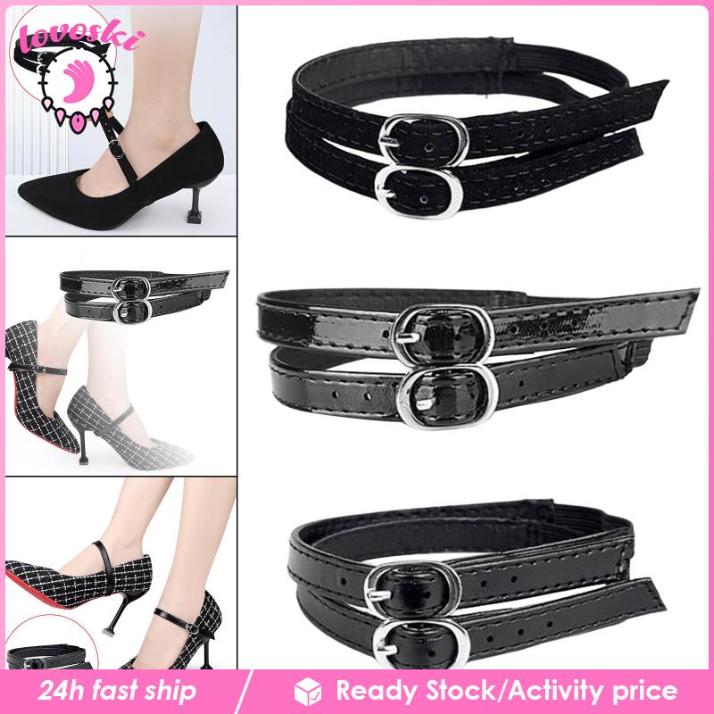 Dây Da Đeo Giày Chống Trượt Có Thể Điều Chỉnh Tiện Dụng Cho Nữ