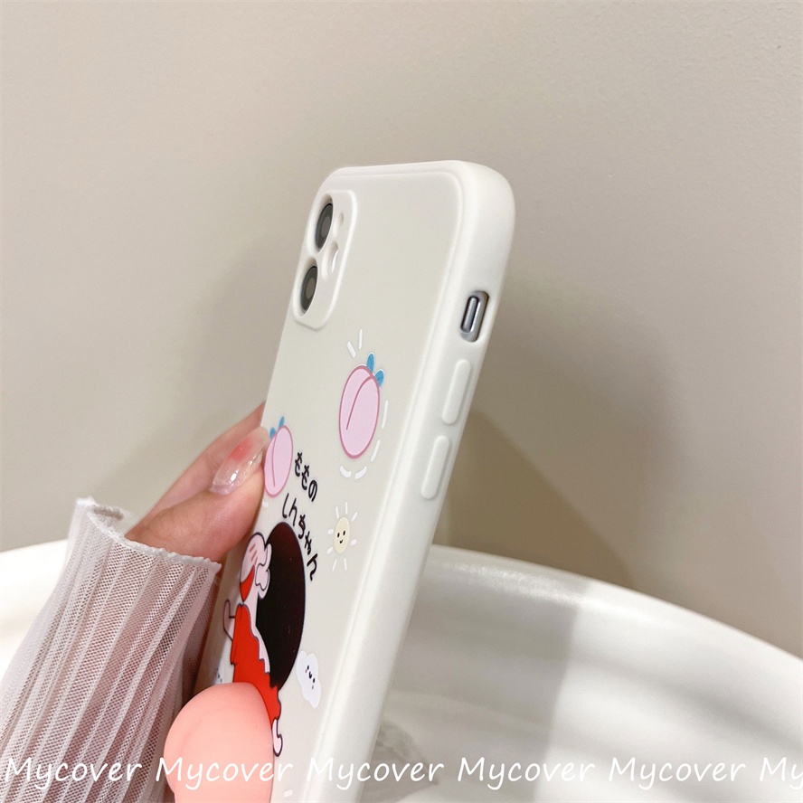 Ốp Điện Thoại Silicone Mềm Chống Sốc In Hình Quả Đào 3D Cho iPhone 11 12 13 14 Pro Max X Xr Xs 8 7 6 Plus SE 2020